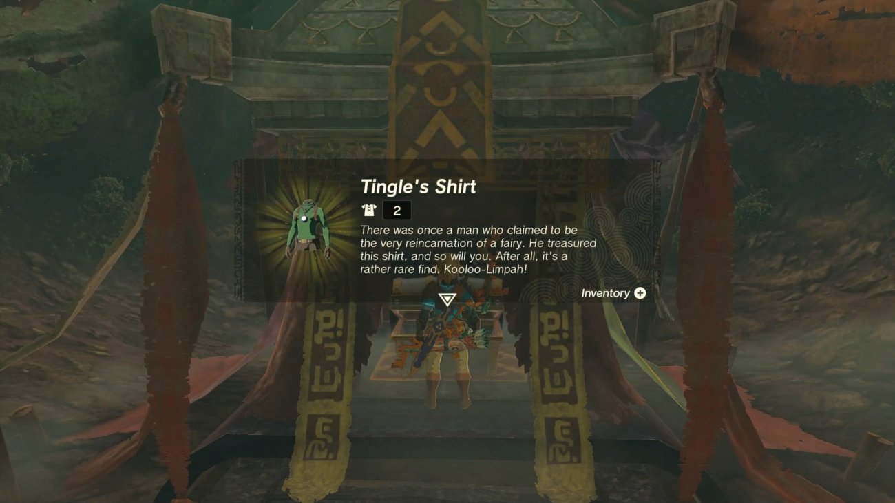 Zelda Tears of the Kingdom: Tingles Hemd finden