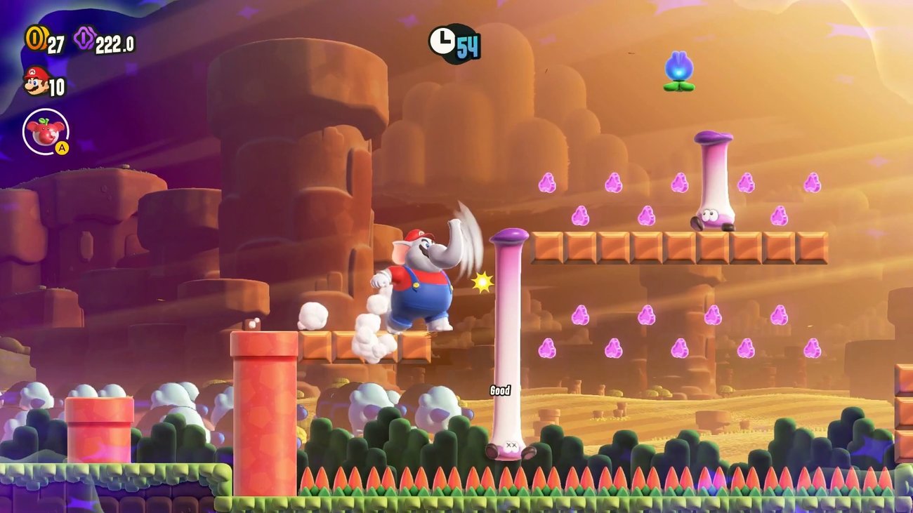Super Mario Bros. Wonder: Geheimer Ausgang in "Einen Gallopteros hält gar nichts auf"