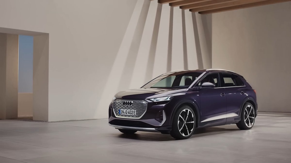 Audi stellt den elektrischen Q4 e-tron vor Audi stellt den elektrischen Q4 e-tron vor
