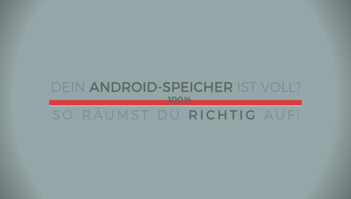 Android-Speicher voll? So mistet ihr aus!