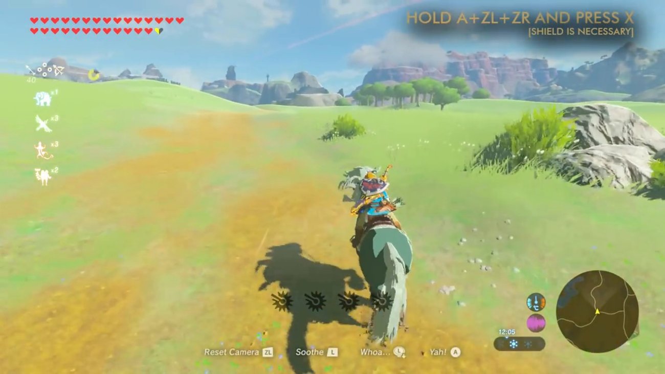 Zelda - Breath of the Wild: Unendlich Pferde-Ausdauer (Glitch)