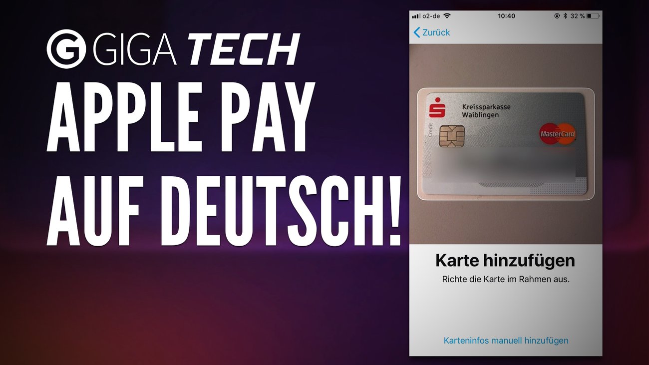 Apple Pay Einrichtung auf Deutsch: Ein erster Blick