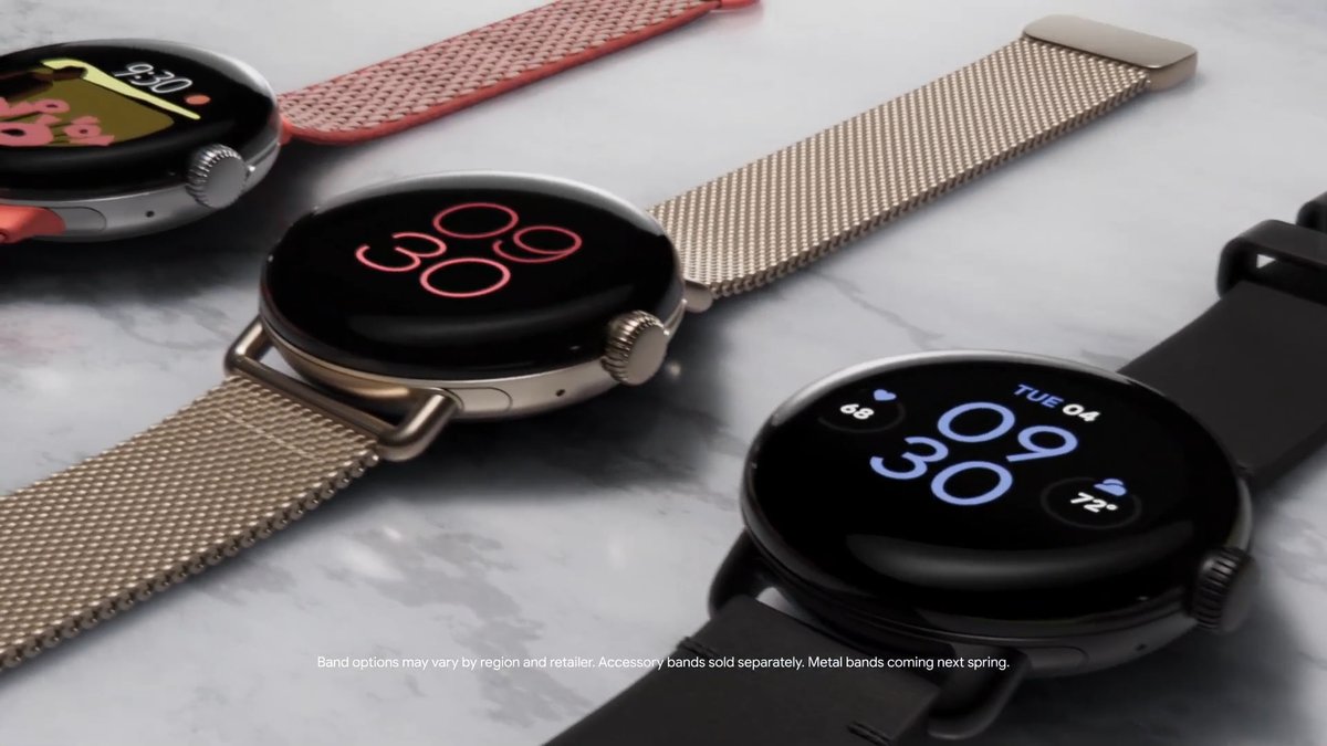 Google Pixel Watch im Überblick