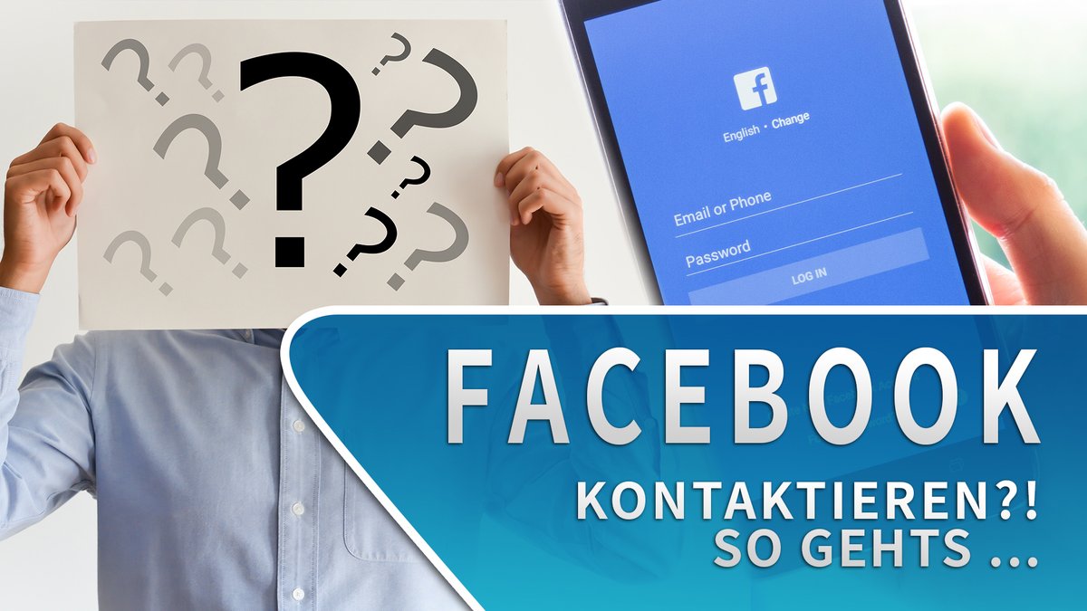 Kontakt zu Facebook aufnehmen
