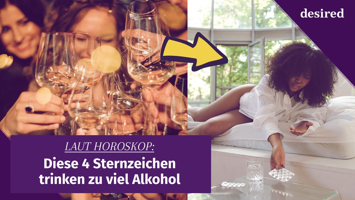 Laut Horoskop: Diese 4 Sternzeichen trinken zu viel Alkohol