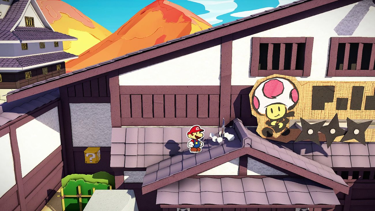 Paper Mario: The Origami King | Fundorte aller Toads - Level: Ninja-Parcours