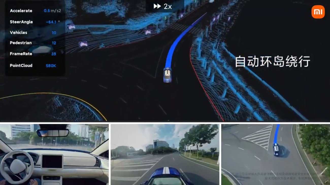 Xiaomis Software zum autonomen Fahren