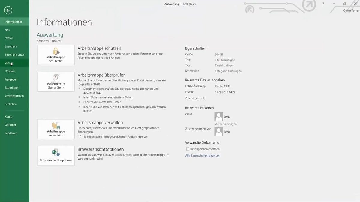 Neues in Excel 2016 Neues in Excel 2016