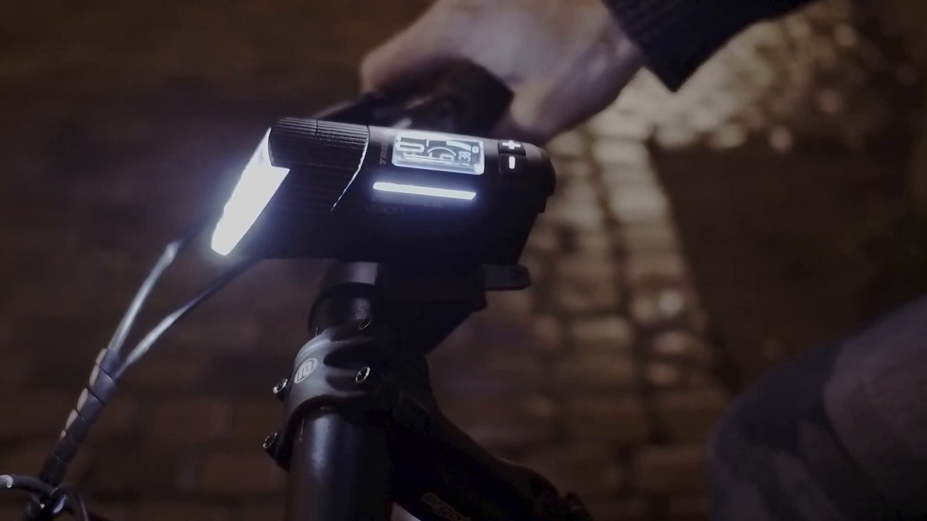 Fahrrad-Frontlicht mit USB: Trelock LS 760 I-GO VISION (Herstellervideo)