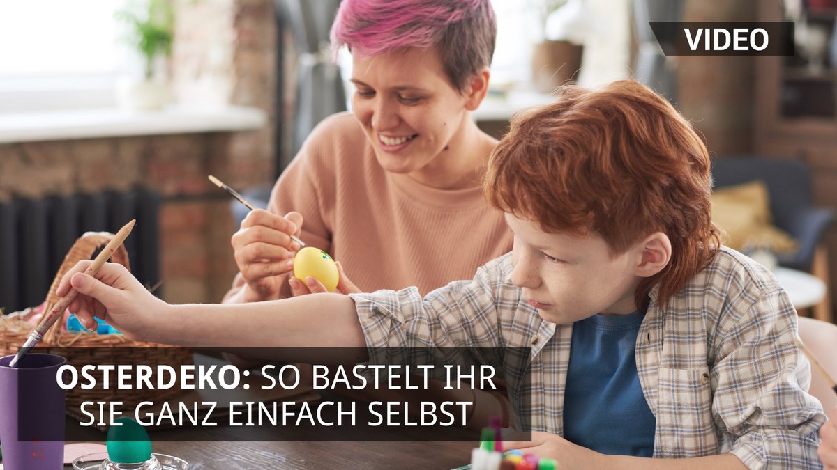 Osterdeko: So bastelt ihr sie ganz einfach selbst Osterdeko: So bastelt ihr sie ganz einfach selbst