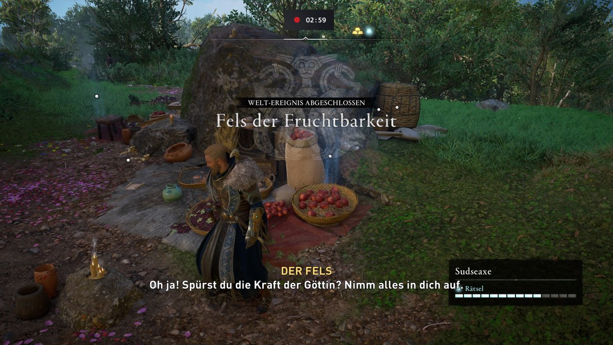 Assassin's Creed Valhalla: Weltereignis "Fels der Fruchtbarkeit" - Lösung Assassin's Creed Valhalla: Weltereignis "Fels der Fruchtbarkeit" - Lösung