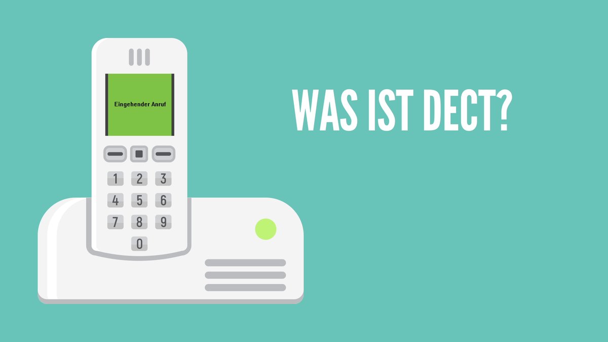 Das bedeutet DECT Das bedeutet DECT