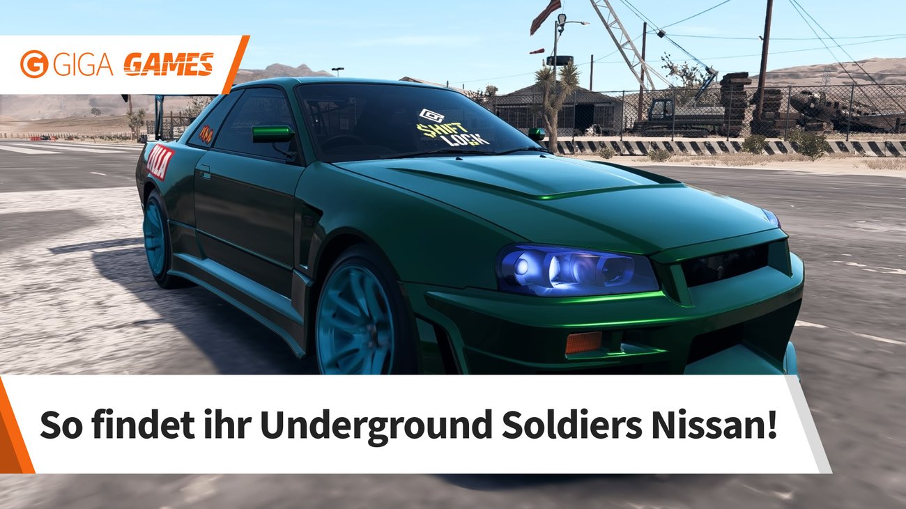 Need for Speed Payback: Stillgelegtes Auto - Underground Soldiers Nissan - 3. Fundort