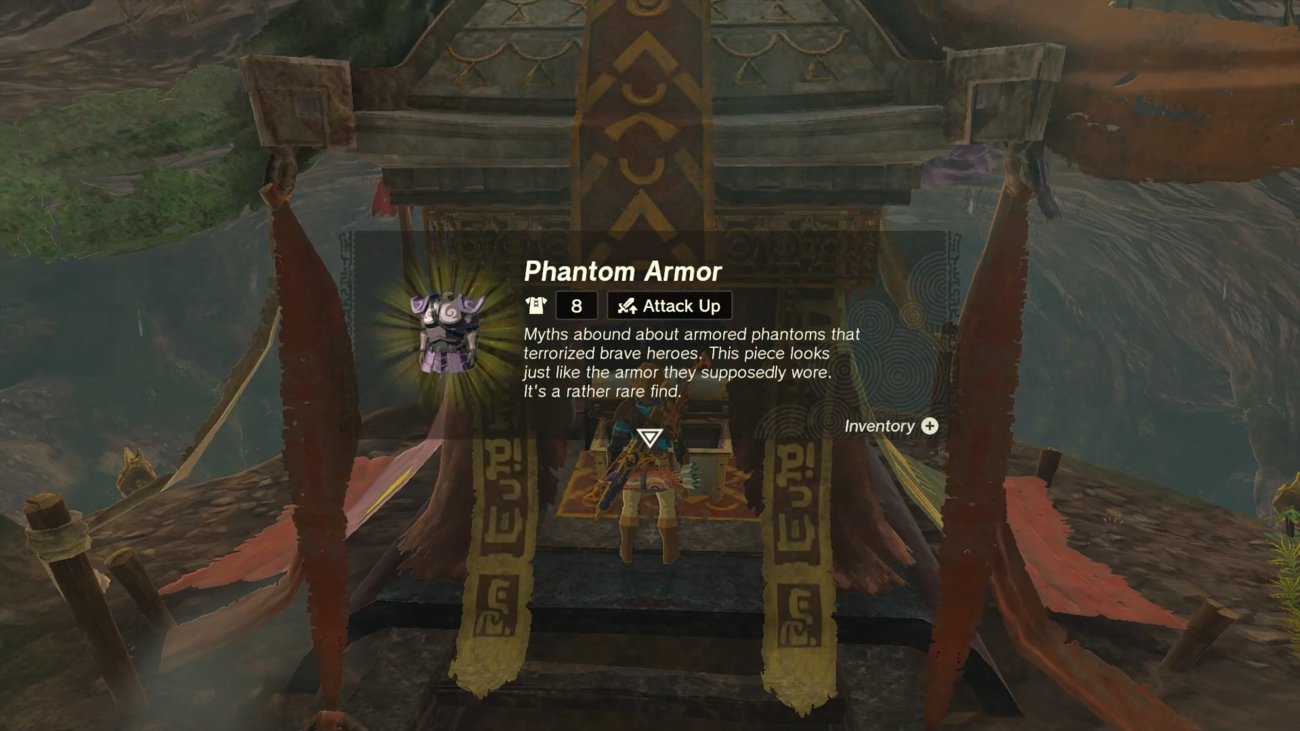 Zelda Tears of the Kingdom: Phantom-Rüstung finden