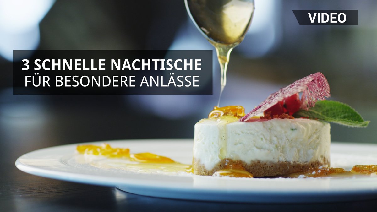 Schneller Nachtisch für besondere Anlässe: Unsere Top 3 Schneller Nachtisch für besondere Anlässe: Unsere Top 3