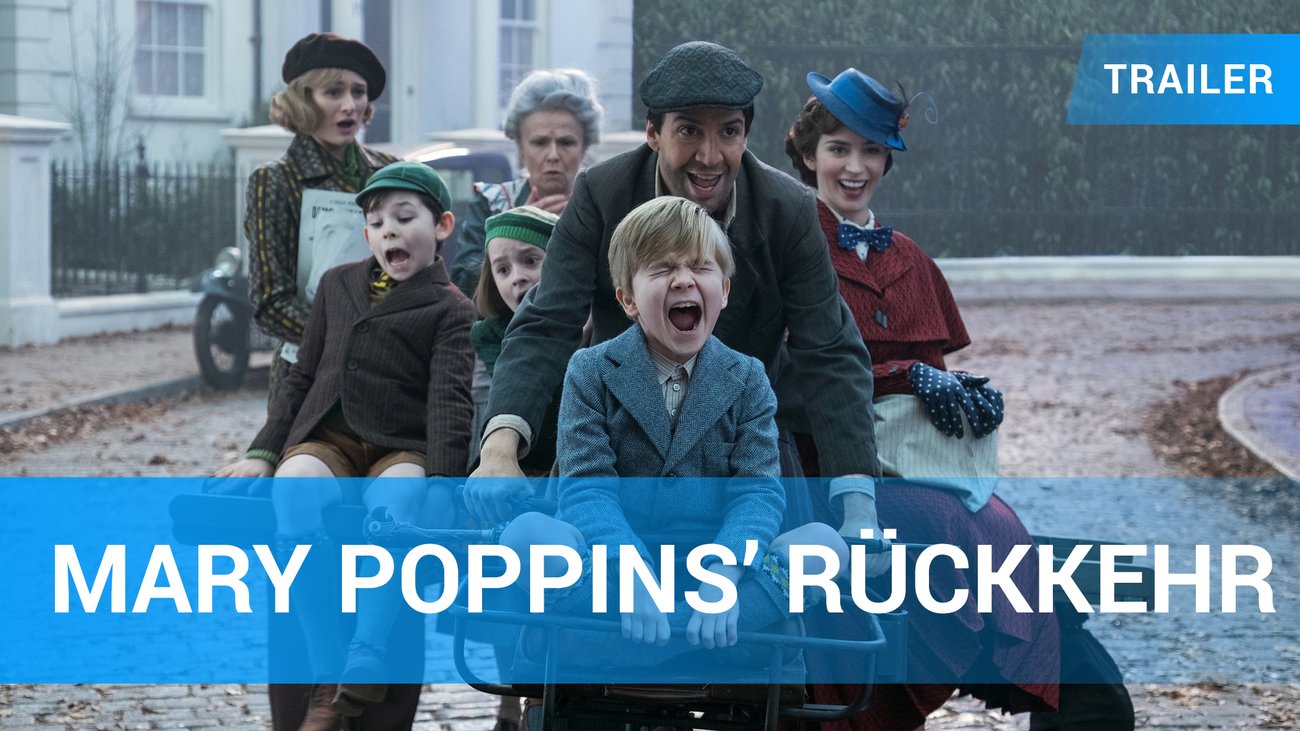 Mary Poppins' Rückkehr - Trailer Deutsch