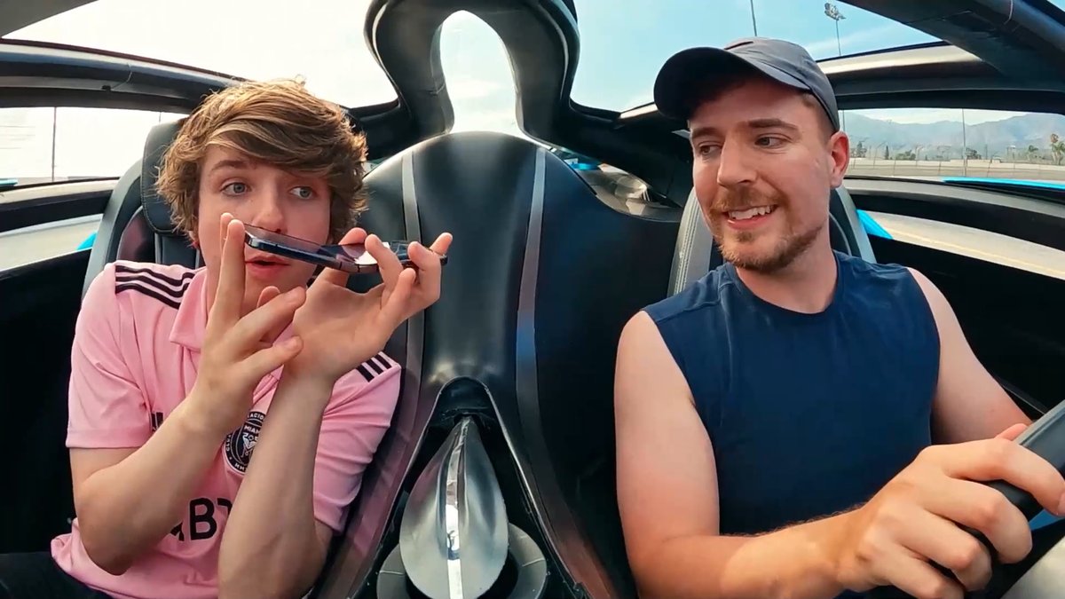 Samsung: MrBeast filmt mit Galaxy-Handys