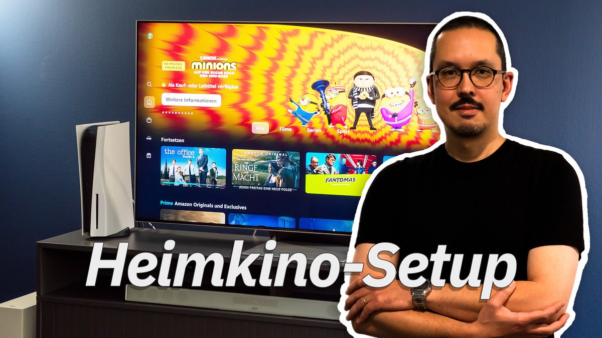 Das GIGA Heimkino-Setup: QLED + Soundbar + PS5