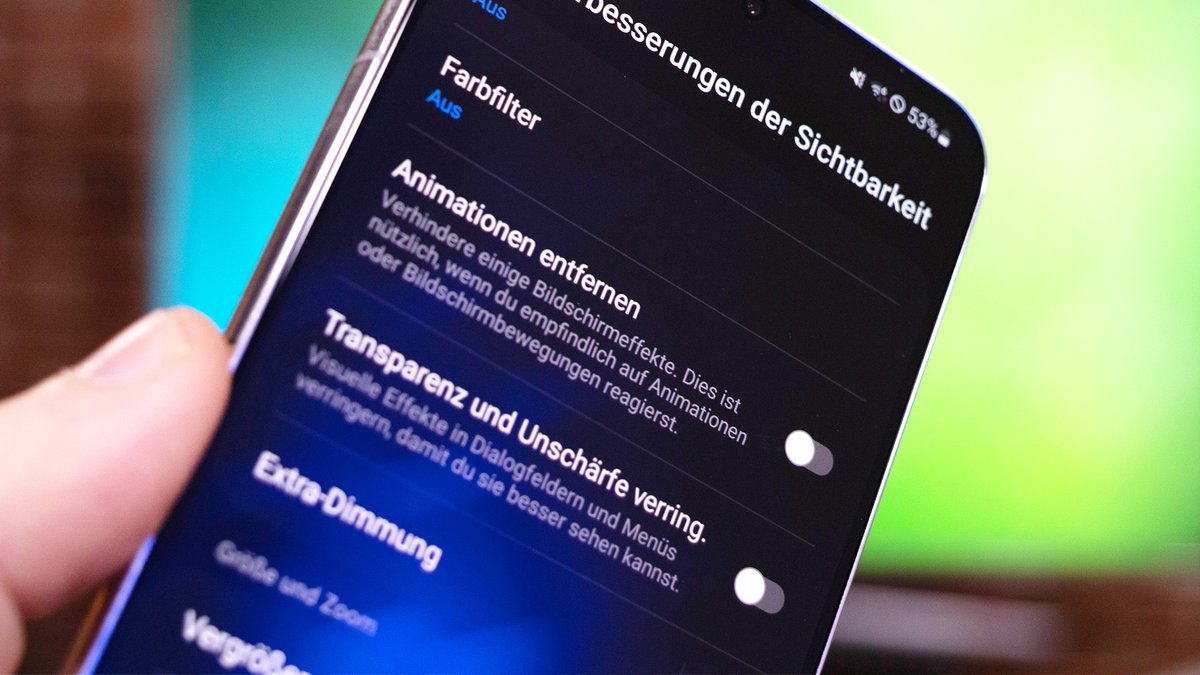Samsung-Turbo: Animationen deaktivieren