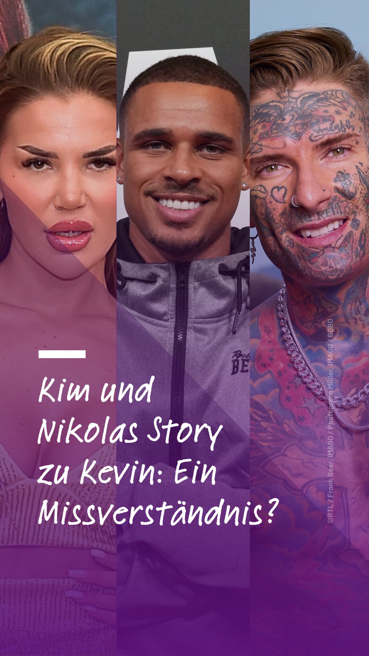 Alles nur eine Parodie? Kim und Nikola rechtfertigen sich für Kommentar zu Kevin Njies Verschwinden Alles nur eine Parodie? Kim und Nikola rechtfertigen sich für Kommentar zu Kevin Njies Verschwinden