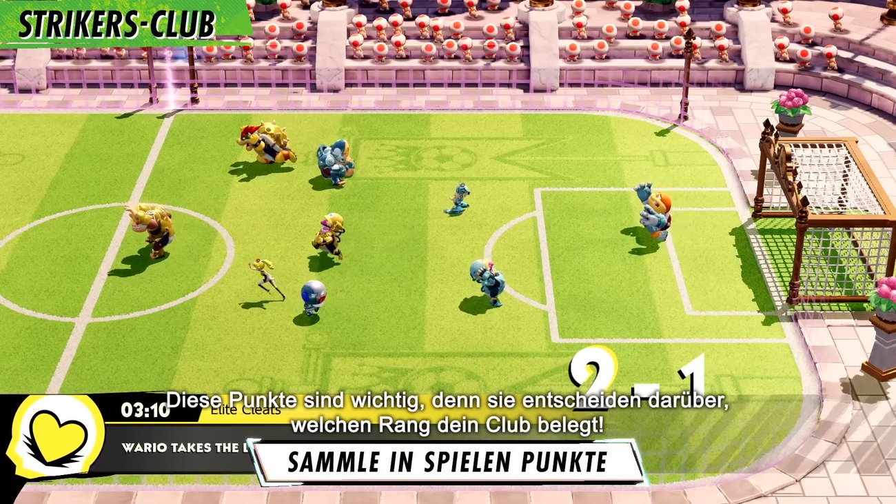 Mario Strikers:  Battle League Football – Übersichts-Trailer