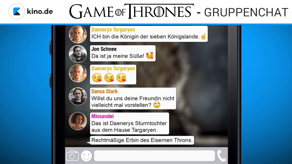 Game of Thrones - Gruppenchat Game of Thrones - Gruppenchat