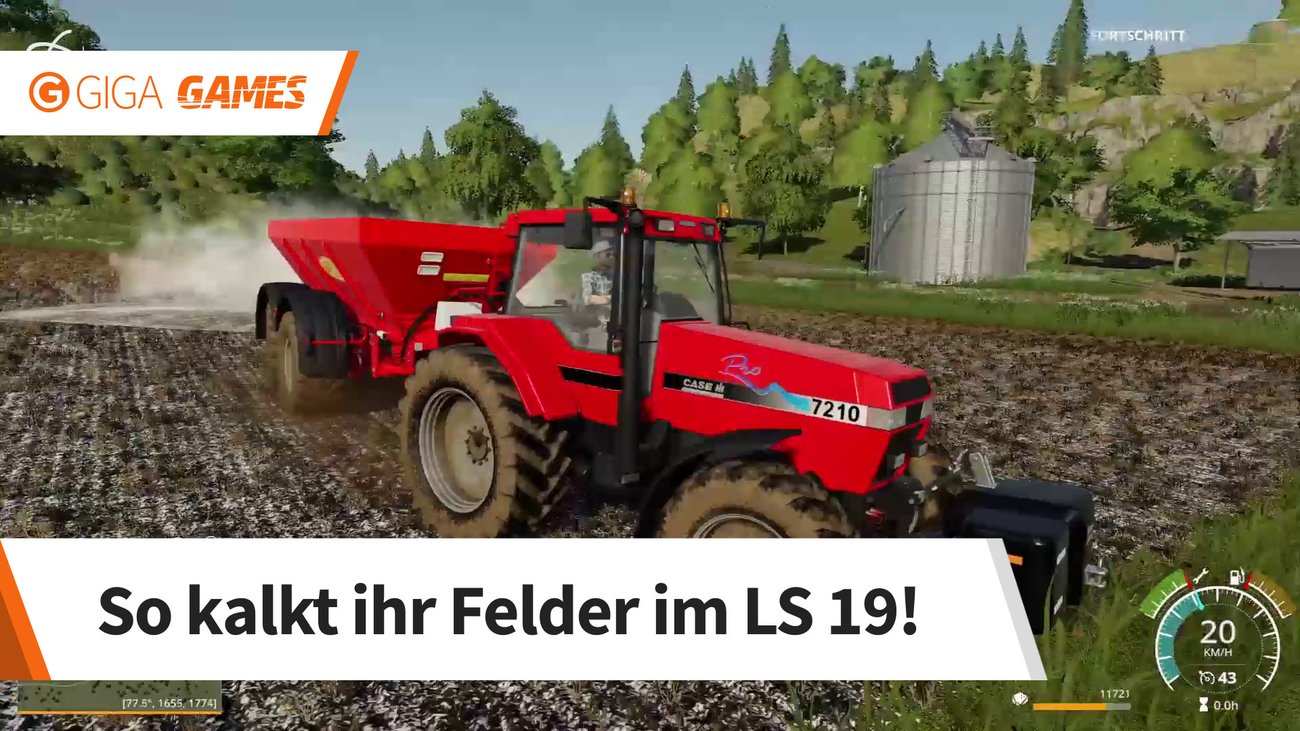 Landwirtschafts-Simulator 19: So kalkt ihr Felder richtig