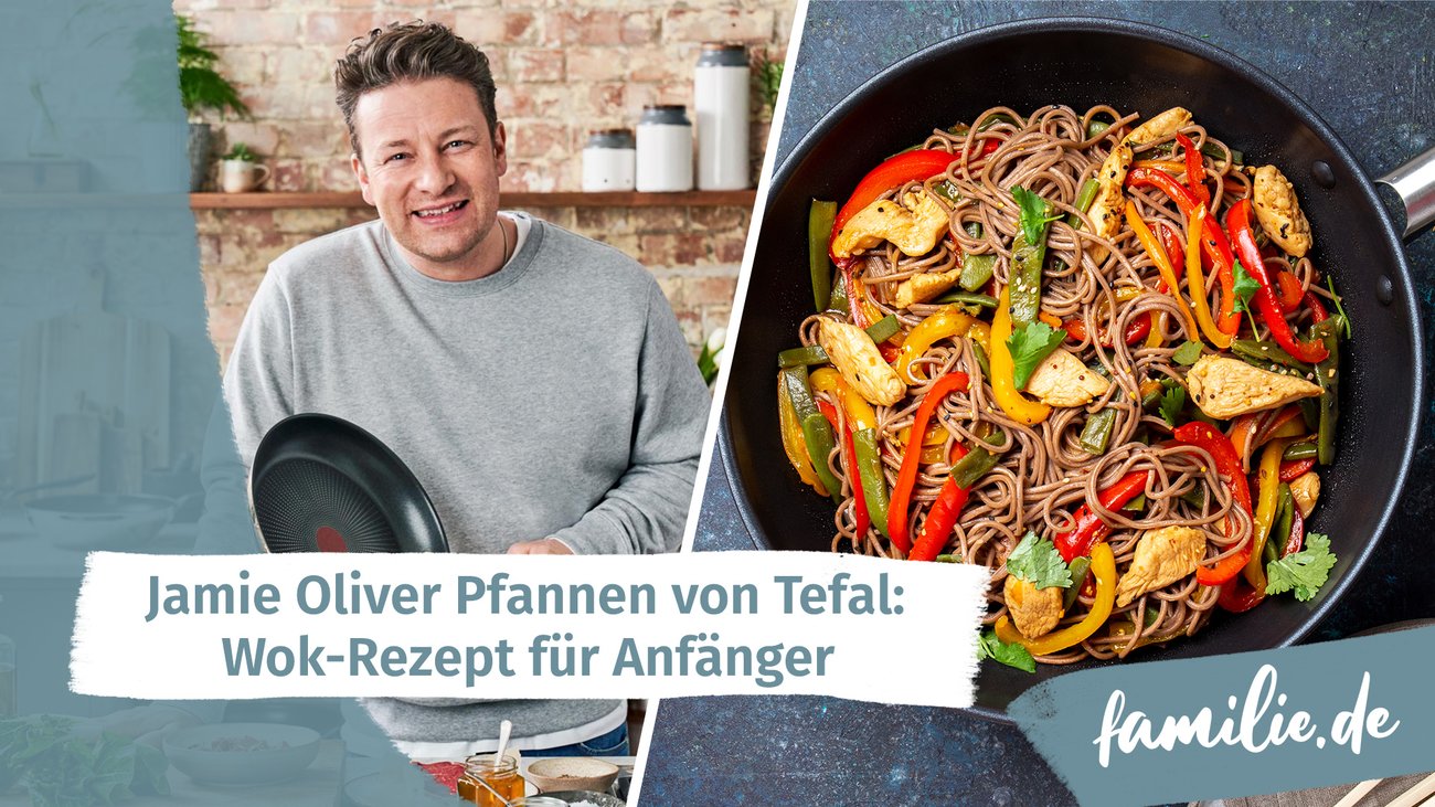 Jamie Oliver Pfannen von Tefal: Wok-Rezept für Anfänger