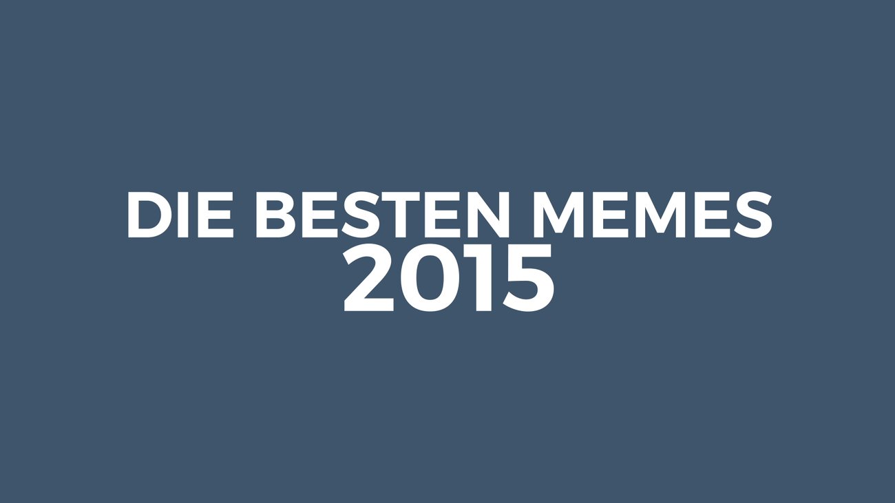 Die besten Memes 2015