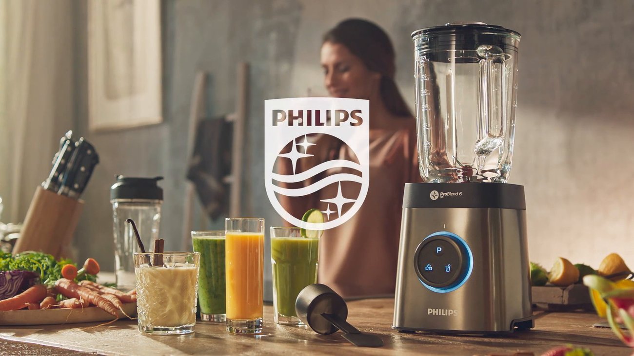 Philips Hochleistungsmixer HR3655 für Smoothies (Herstellervideo)