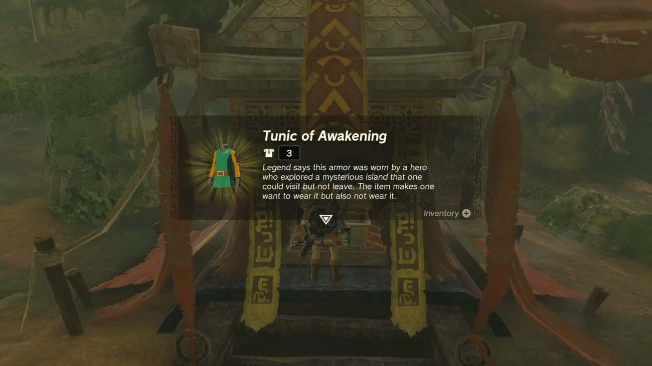 Zelda Tears of the Kingdom: Erwachensgewand finden