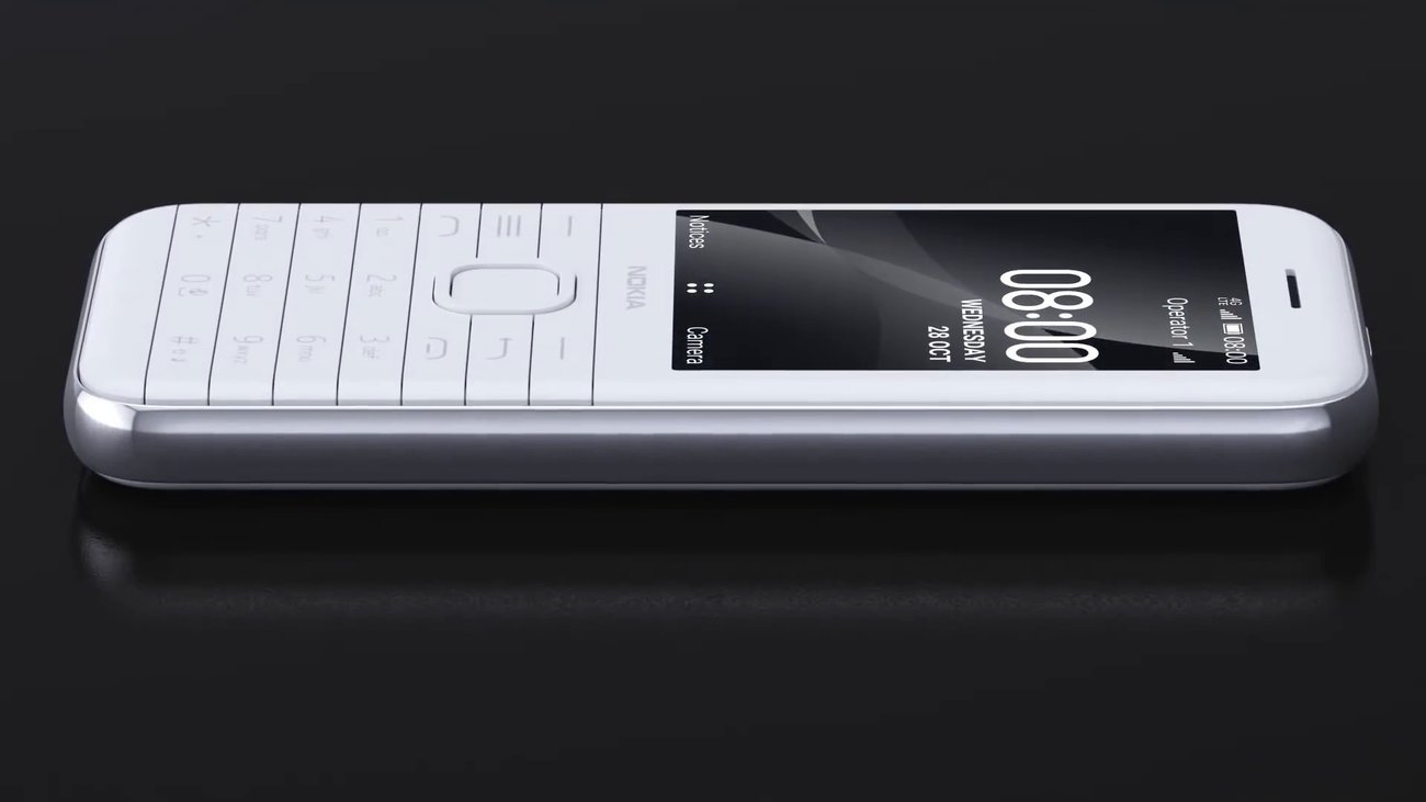 Nokia 8000: Handy-Klassiker kehrt als Neuauflage zurück