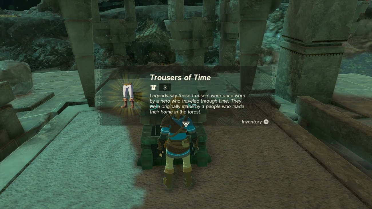 Zelda Tears of the Kingdom: Zeithose finden