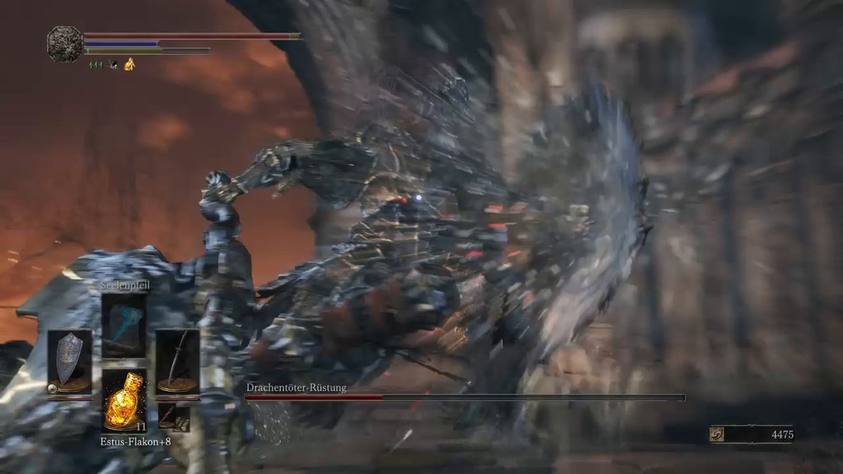 Drachentöter-Rüstung Bosskampf