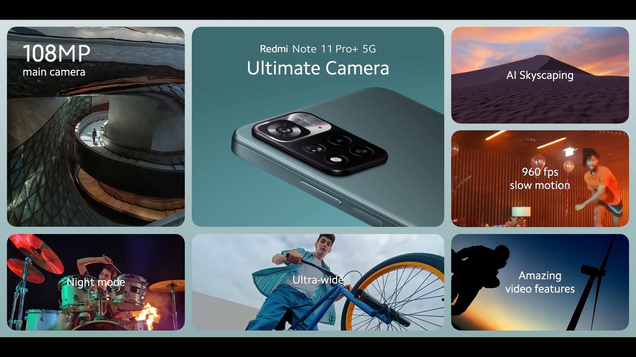 Xiaomi Redmi Note 11 Pro+: Highlights des Mittelklasse-Smartphones vorgestellt