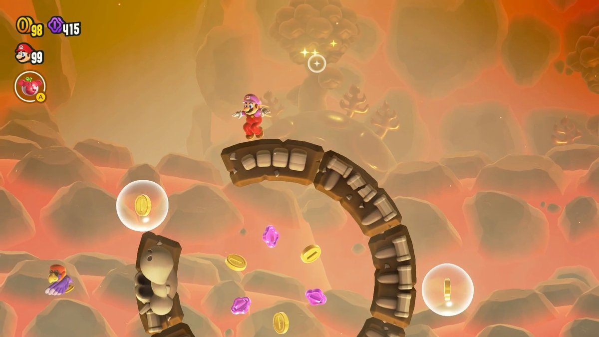 Super Mario Bros. Wonder: W6-6 Zeugen alter Zeiten