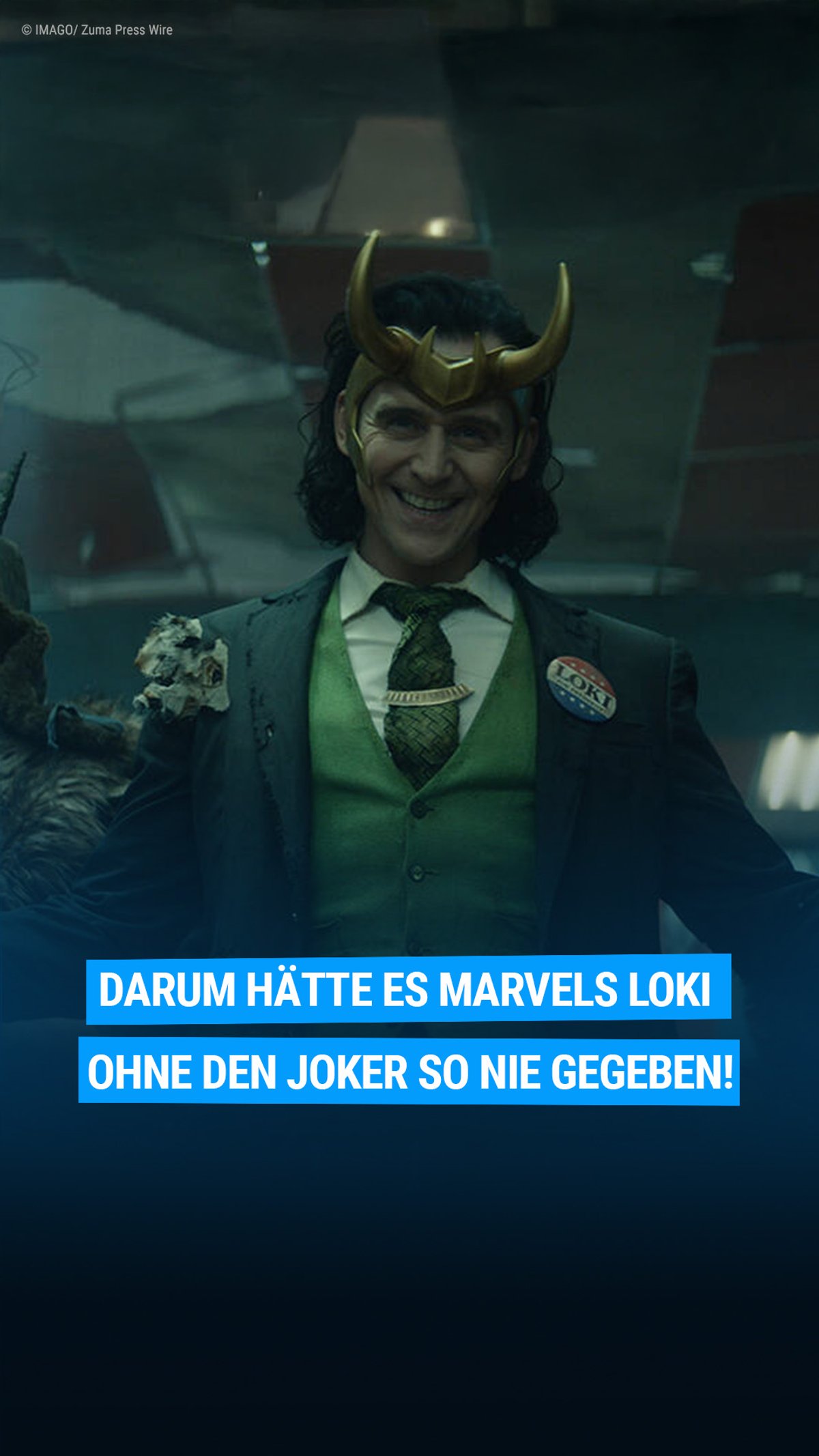 Darum hätte es Marvels Loki ohne DCs Bösewicht Joker so nie gegeben!