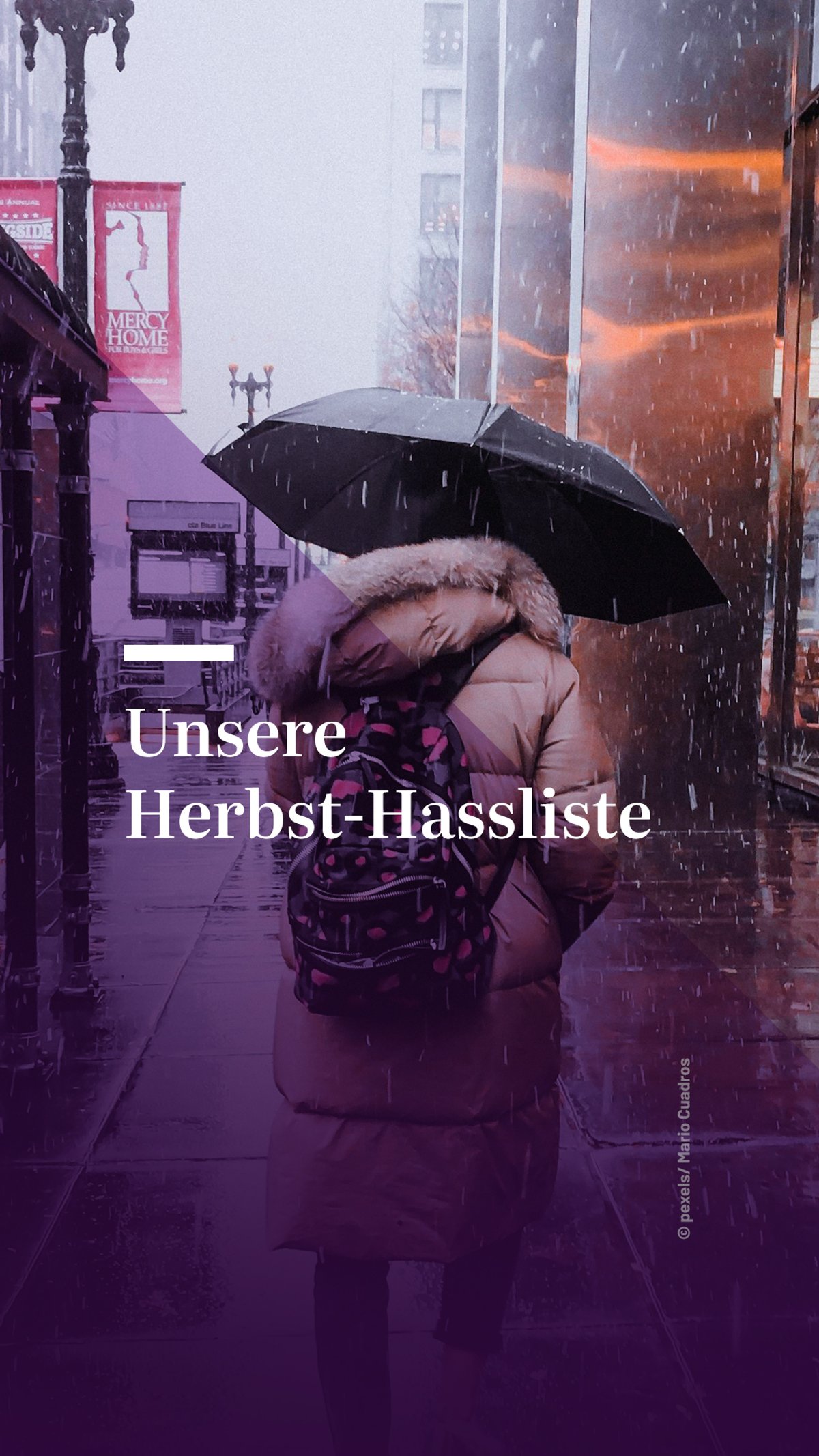 Die Herbst-Hassliste der Redaktion Die Herbst-Hassliste der Redaktion