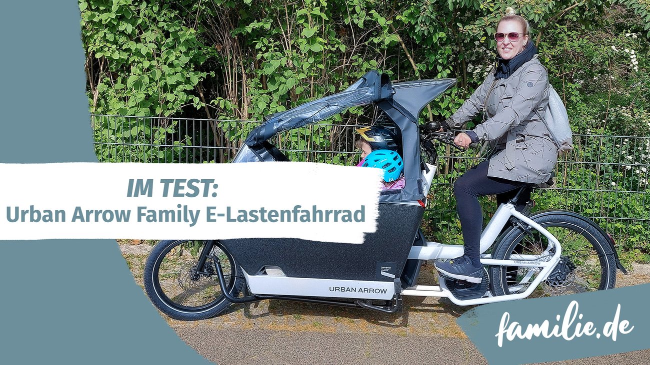 Urban Arrow Family E-Lastenfahrrad im Test: So Großstadt-tauglich ist das Bike