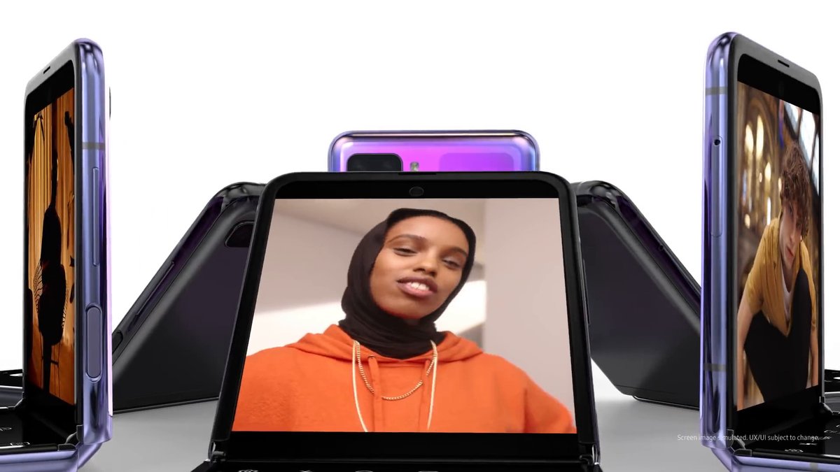 Samsung Galaxy Z Flip: Falt-Handy mit Glas-Display vorgestellt Samsung Galaxy Z Flip: Falt-Handy mit Glas-Display vorgestellt
