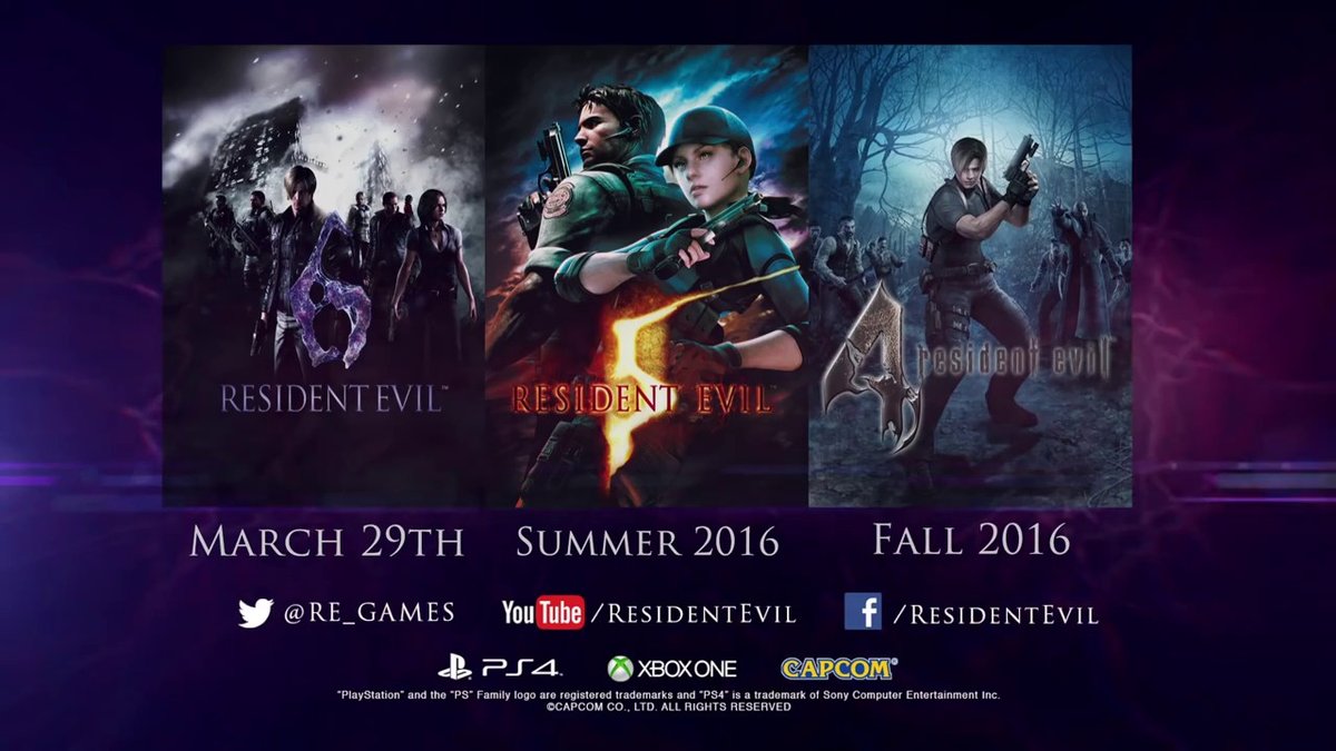 Resident Evil 4, 5, 6: Trailer für PS4 und Xbox One
