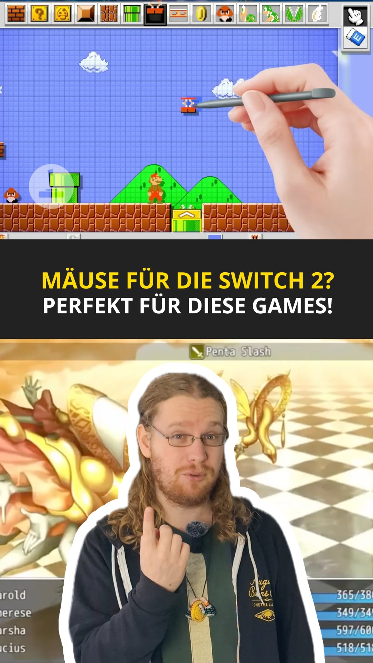 Diese Games profitieren von der Maus-Funktion der Joy-Cons bei der Switch 2