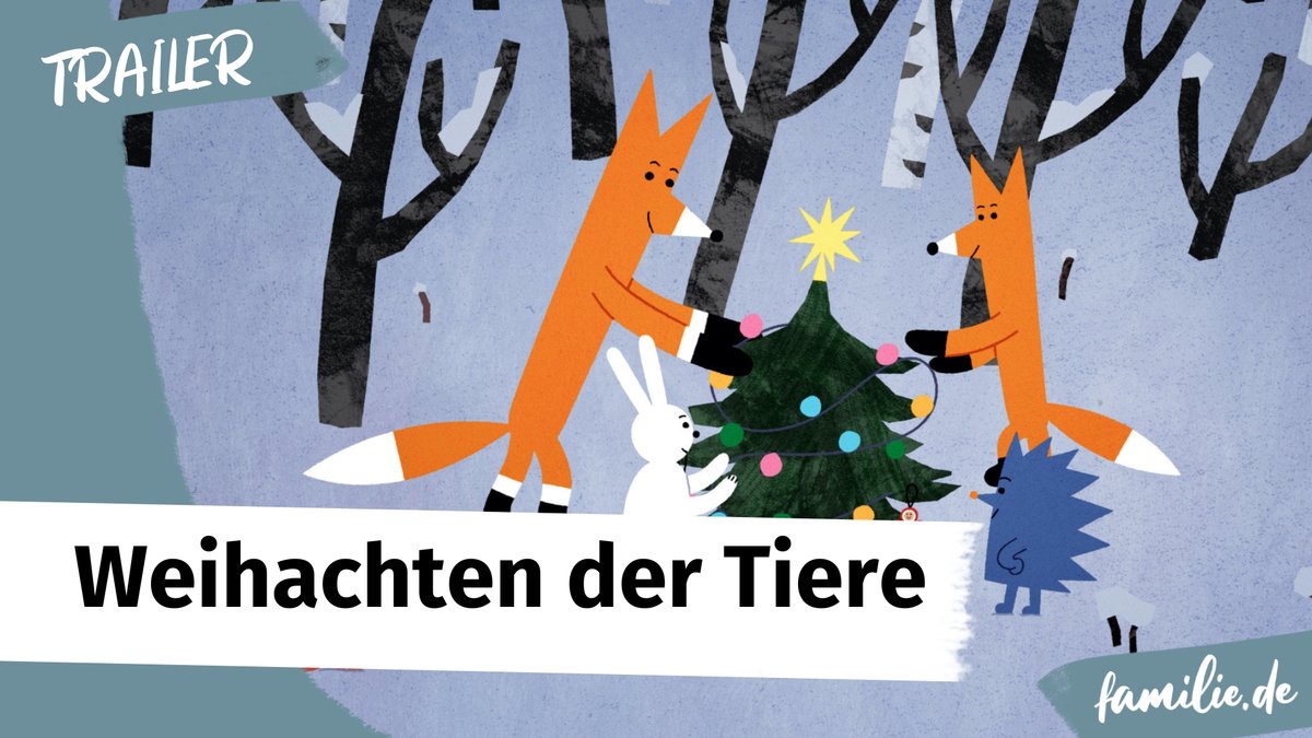 "Weihnachten der Tiere": deutscher Trailer