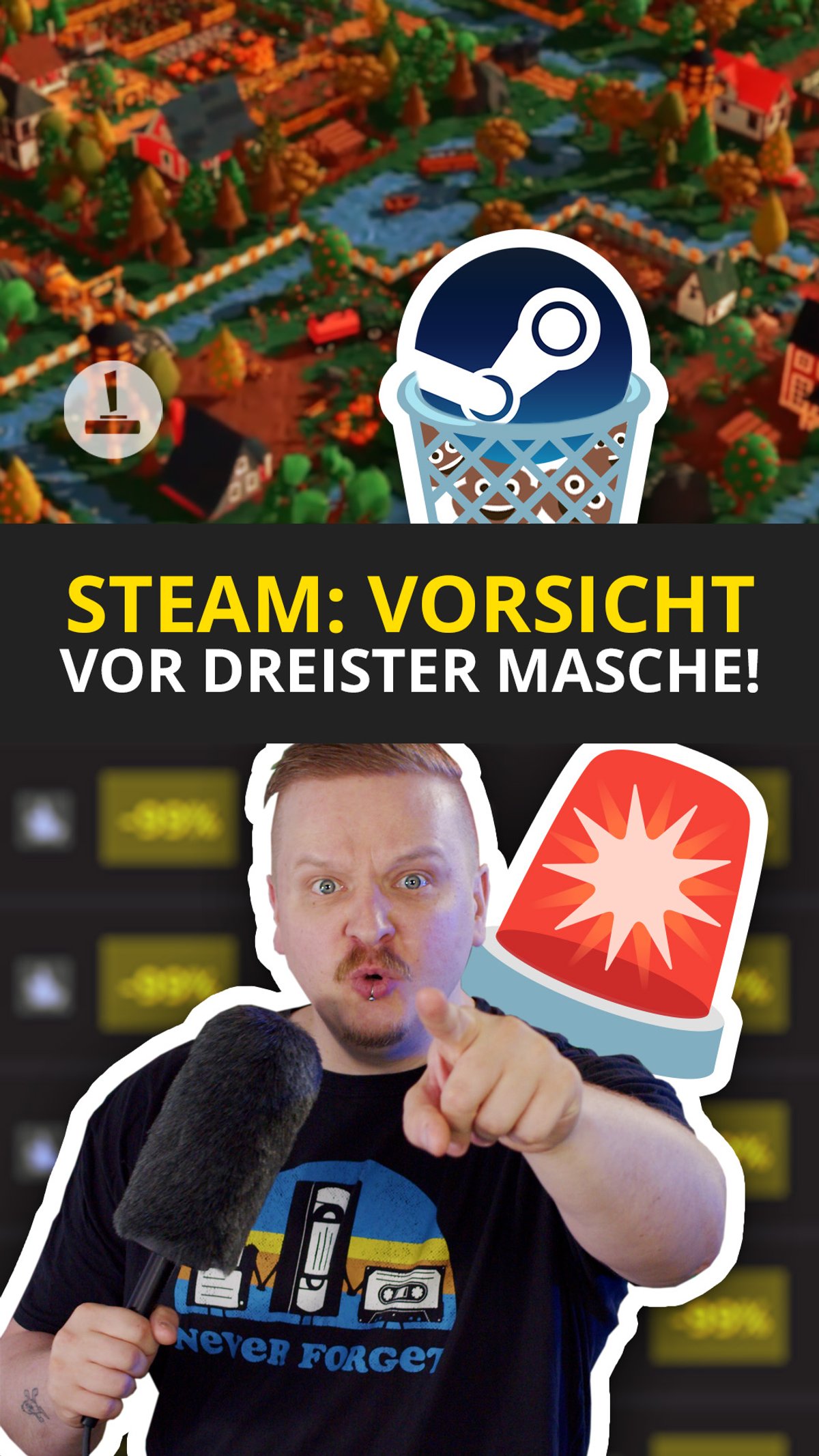 Vorsicht: Dreiste Masche bei Steam