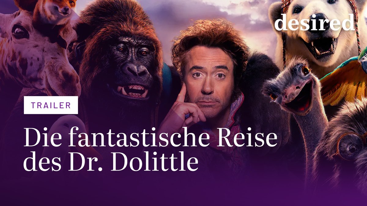 Die fantastische Reise des Dr. Dolittle | Offizieller Trailer Die fantastische Reise des Dr. Dolittle | Offizieller Trailer