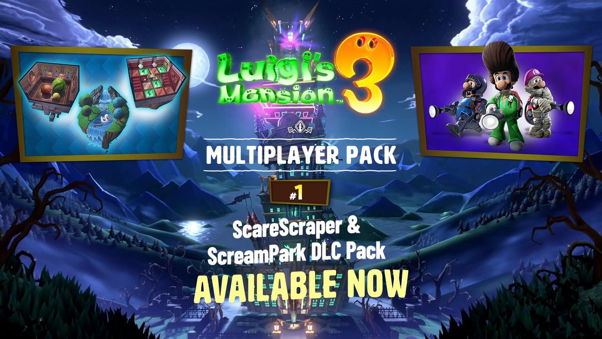 Luigi’s Mansion 3 Multiplayer Pack DLC - Part 1 - Nintendo Switch