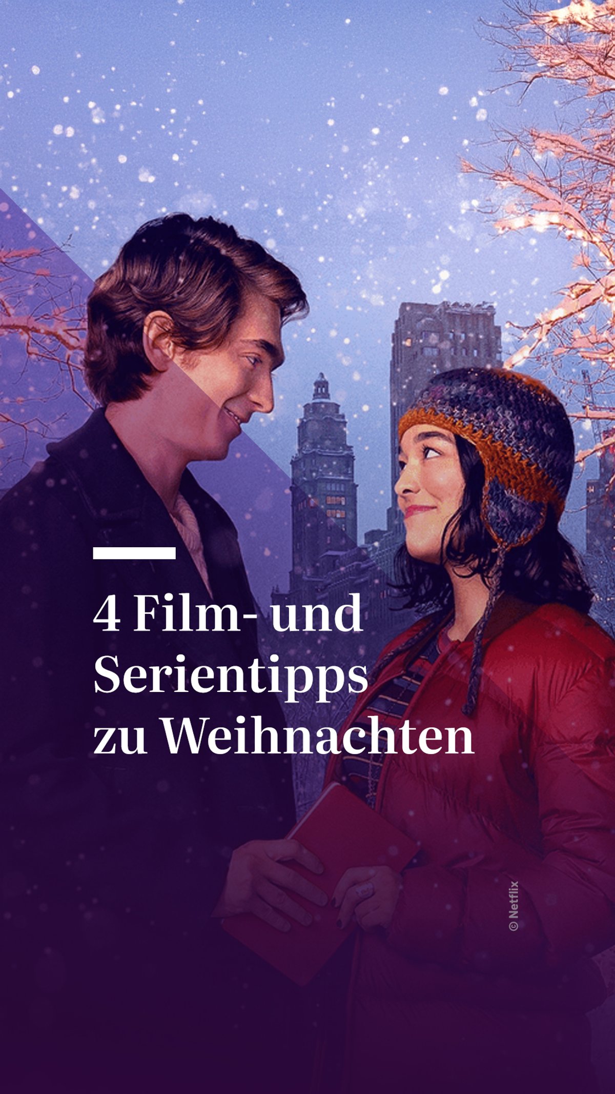 4 Film- und Serientipps zu Weihnachten 4 Film- und Serientipps zu Weihnachten