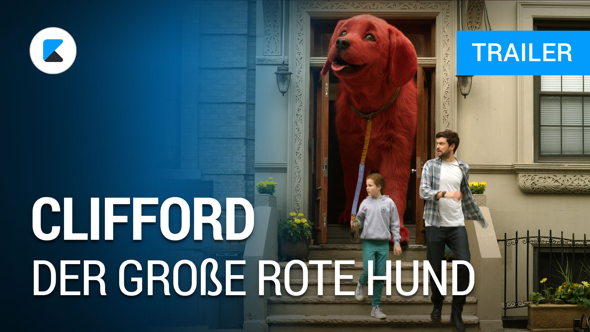 forhistorisk mundstykke Flytte Clifford der große rote Hund · Film 2021 · Trailer · Kritik