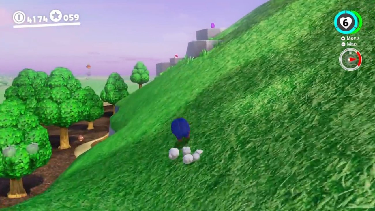 Super Mario Odyssey - Alle lila Münzen (Pilz-Königreich)