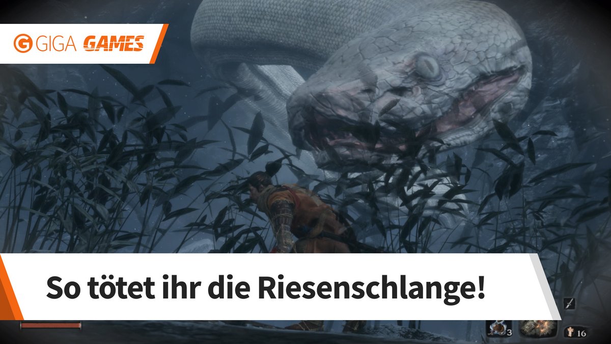 Sekiro - Shadows Die Twice: So besiegt ihr die Riesenschlange